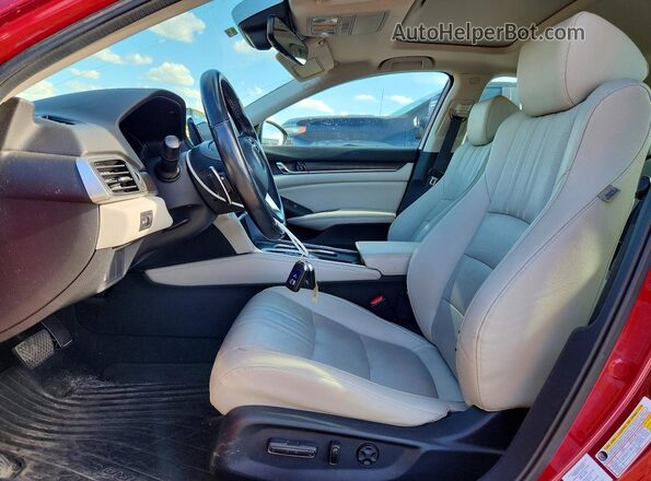 1HGCV3F51LA011334 2020 HONDA ACCORD Red 