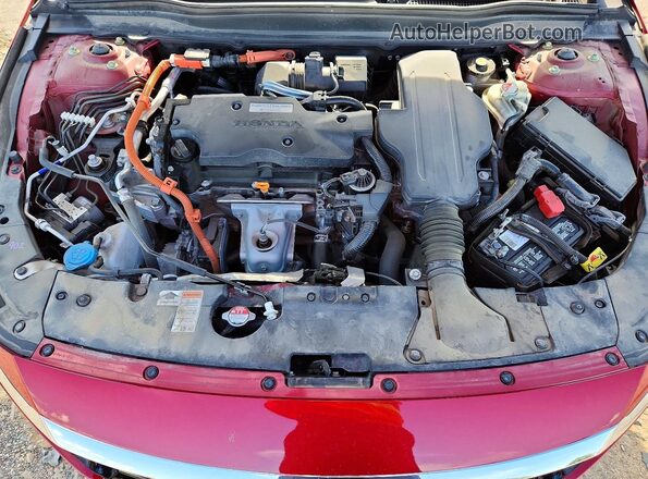 1HGCV3F51LA011334 2020 HONDA ACCORD Red 