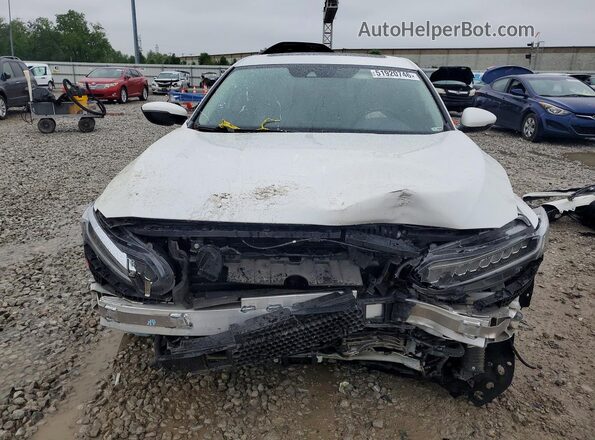 1HGCV3F51MA017653 2021 HONDA ACCORD White Вид спереду