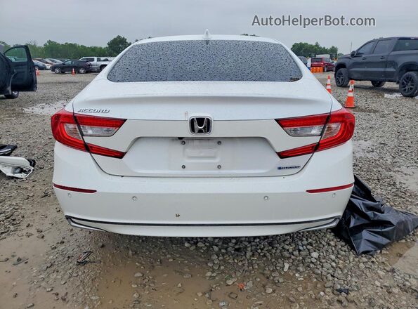 1HGCV3F51MA017653 2021 HONDA ACCORD White Вид ззаду