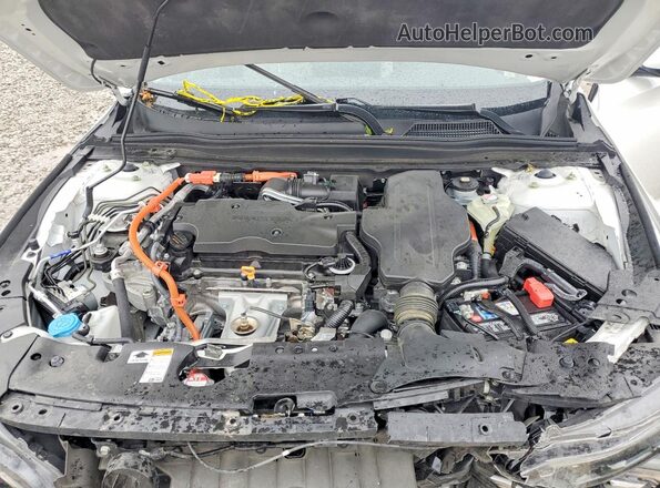 1HGCV3F51MA017653 2021 HONDA ACCORD White Вид задньої частини салону
