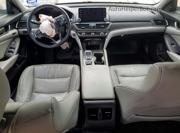 1HGCV3F52JA009279 2018 HONDA ACCORD Silver Vista del salpicadero