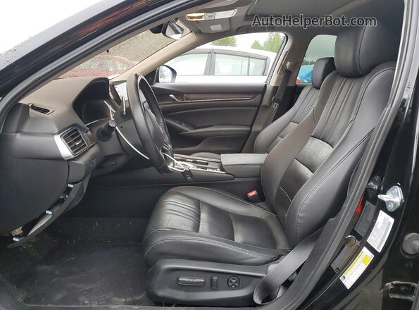 1HGCV3F52NA003326 2022 HONDA ACCORD Black Սալոնի դիմացի տեսք