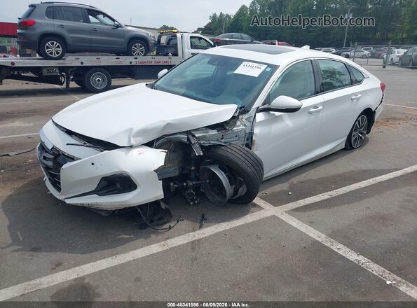 1HGCV3F52NA013208 2022 HONDA ACCORD White Передня ліва чверть
