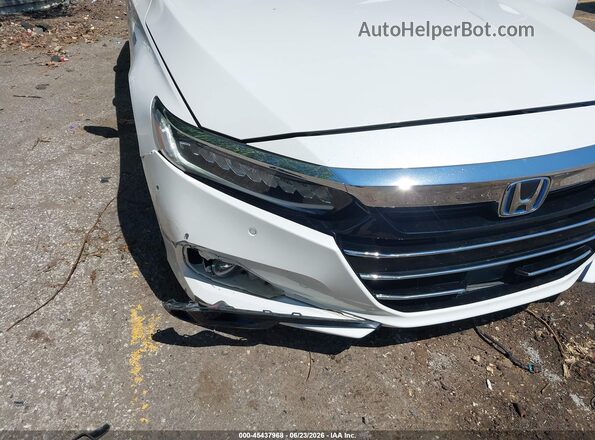 1HGCV3F53NA029630 2022 HONDA ACCORD White Front view