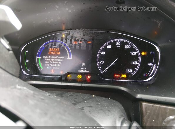 1HGCV3F54KA019345 2019 HONDA ACCORD Gray Հետևի նստատեղերի տեսք