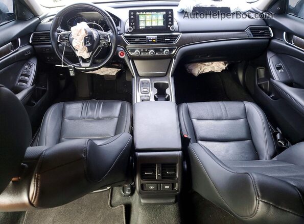1HGCV3F54MA013628 2021 HONDA ACCORD Silver Dashboard view