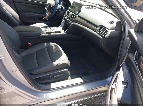 1HGCV3F54MA019512 2021 HONDA ACCORD HYBRID Silver Սալոնի դիմացի տեսք