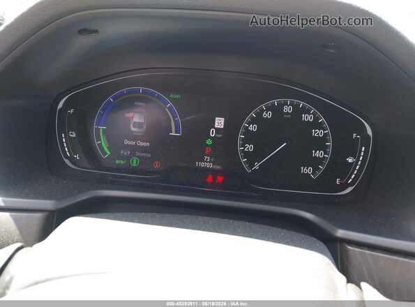 1HGCV3F54MA019512 2021 HONDA ACCORD HYBRID Silver Հետևի նստատեղերի տեսք