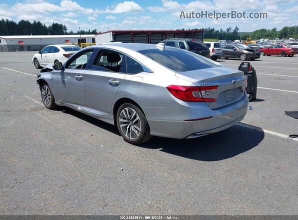 1HGCV3F54MA019512 2021 HONDA ACCORD HYBRID Silver Հետևի ձախ