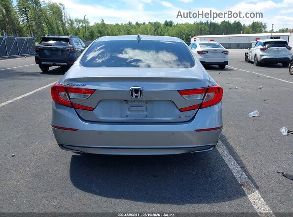 1HGCV3F54MA019512 2021 HONDA ACCORD HYBRID Silver 