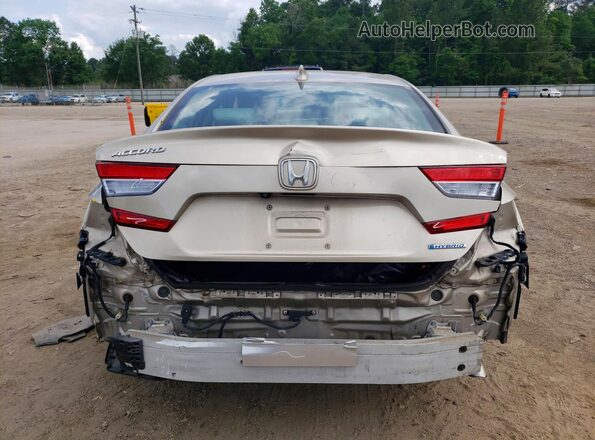 1HGCV3F55JA000902 2018 HONDA ACCORD Beige 