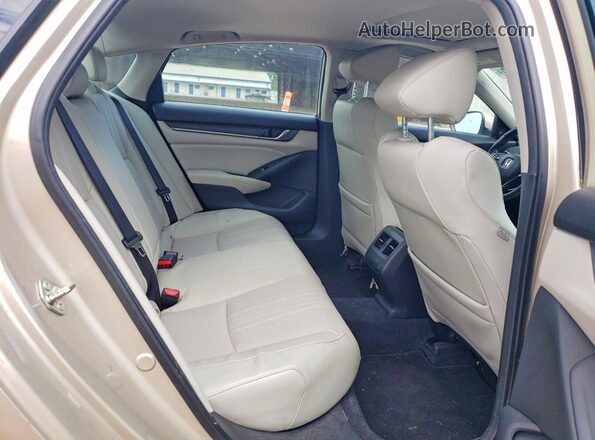1HGCV3F55JA000902 2018 HONDA ACCORD Beige 