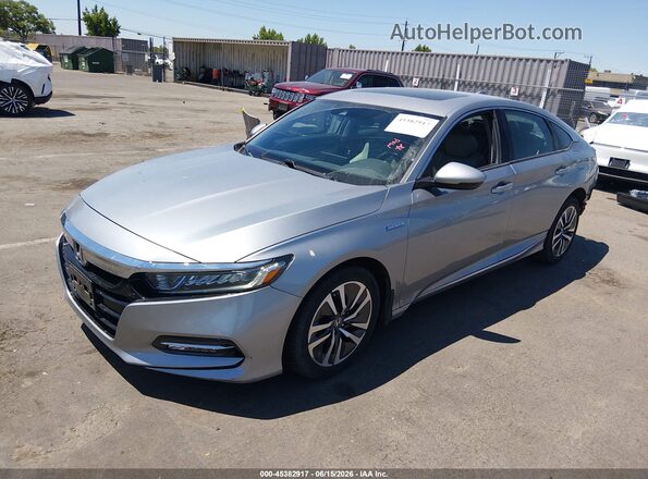 1HGCV3F55LA012440 2020 HONDA ACCORD HYBRID Silver Передня ліва чверть