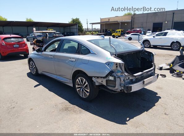 1HGCV3F55LA012440 2020 HONDA ACCORD HYBRID Silver Задня ліва чверть