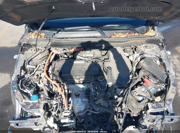 1HGCV3F55LA018397 2020 HONDA ACCORD Gray Rear view