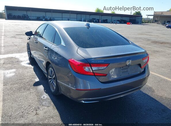 1HGCV3F55LA018397 2020 HONDA ACCORD Gray Rear left