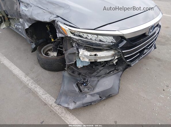 1HGCV3F55MA004243 2021 HONDA ACCORD Gray Vista frontal
