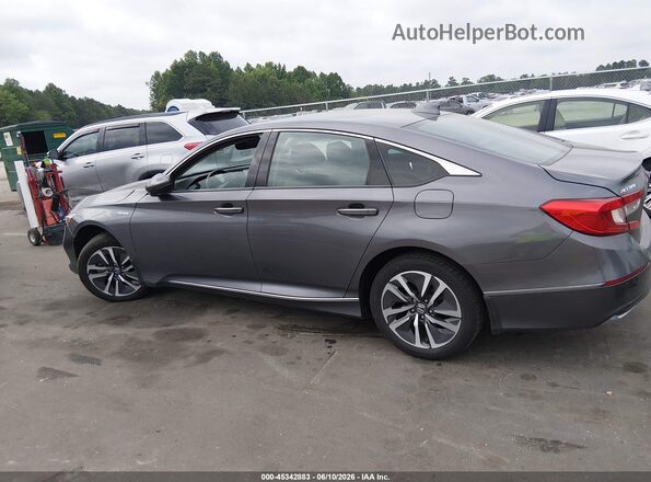 1HGCV3F55MA004243 2021 HONDA ACCORD Gray Vista interior de 360 grados