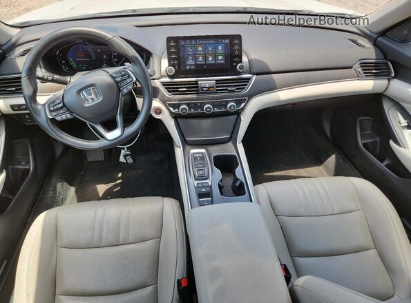 1HGCV3F55MA019325 2021 HONDA ACCORD White 