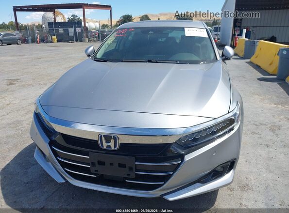 1HGCV3F55NA021383 2022 HONDA ACCORD Gray Widok zestawu wskaźników