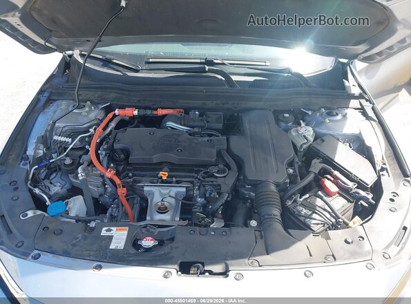 1HGCV3F55NA021383 2022 HONDA ACCORD Gray Widok z tyłu