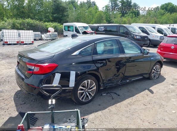 1HGCV3F56MA012447 2021 HONDA ACCORD Black Tył prawy