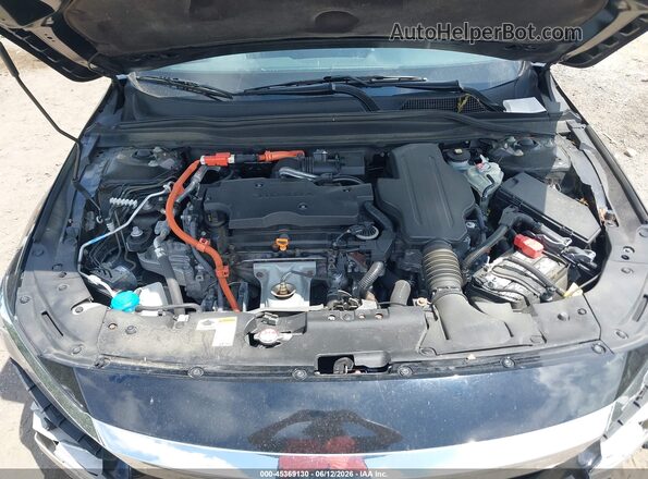 1HGCV3F56MA012447 2021 HONDA ACCORD Black Widok z tyłu
