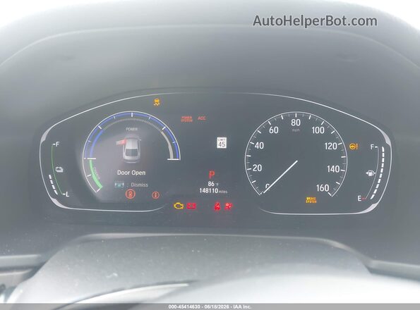 1HGCV3F57JA002814 2018 HONDA ACCORD Gray Widok tylnych siedzeń