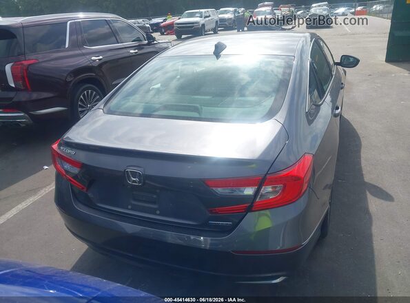 1HGCV3F57JA002814 2018 HONDA ACCORD Gray 
