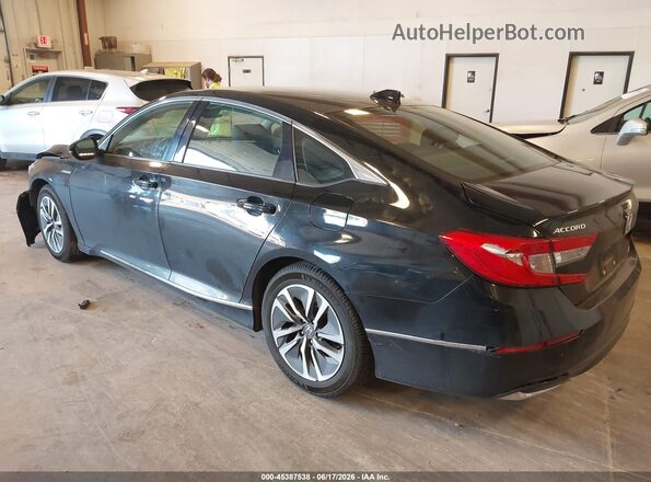 1HGCV3F59JA002216 2018 HONDA ACCORD Black Rear left