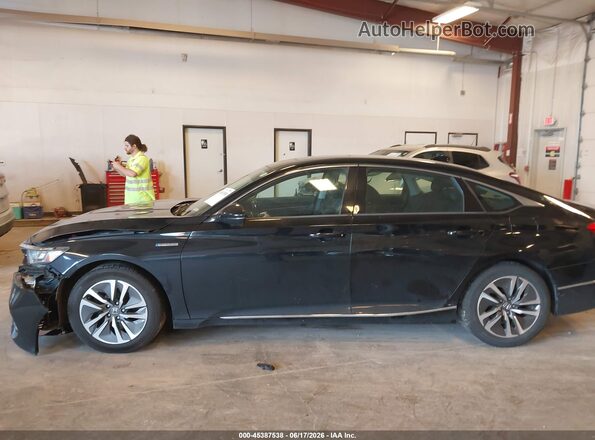 1HGCV3F59JA002216 2018 HONDA ACCORD Black 360 interior view