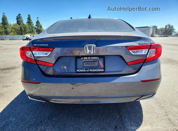 1HGCV3F59KA004730 2019 HONDA ACCORD Gray 
