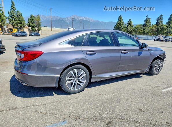 1HGCV3F59KA004730 2019 HONDA ACCORD Gray 