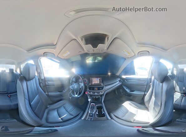 1HGCV3F59KA004730 2019 HONDA ACCORD Gray 