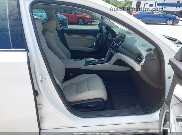 1HGCV3F59MA007873 2021 HONDA ACCORD White Front interior view