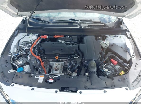 1HGCV3F59MA007873 2021 HONDA ACCORD White Rear view