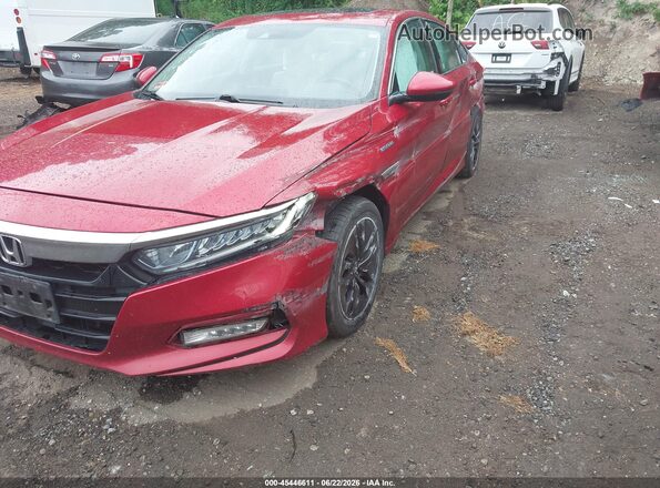 1HGCV3F5XLA007380 2020 HONDA ACCORD Maroon Widok z przodu