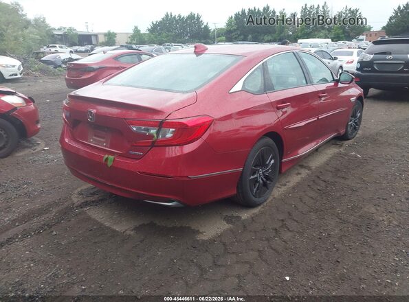 1HGCV3F5XLA007380 2020 HONDA ACCORD Maroon Tył prawy