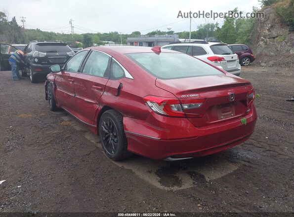 1HGCV3F5XLA007380 2020 HONDA ACCORD Maroon Tył lewy
