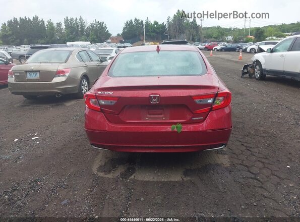 1HGCV3F5XLA007380 2020 HONDA ACCORD Maroon 