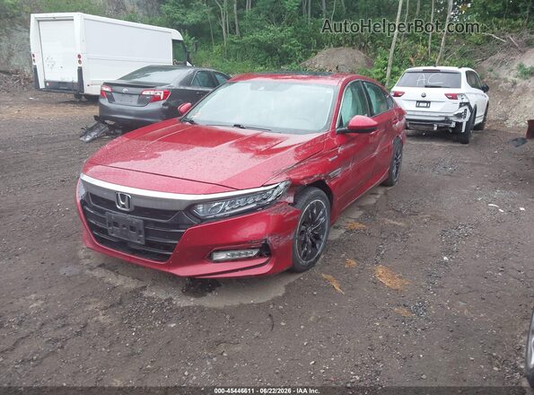 1HGCV3F5XLA007380 2020 HONDA ACCORD Maroon Przód lewy