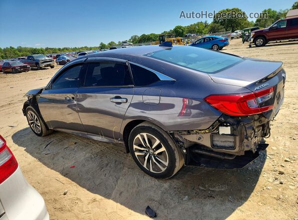 1HGCV3F90JA003192 2018 HONDA ACCORD Gray უკანა მარცხენა