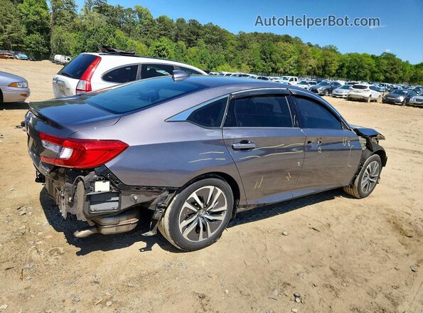 1HGCV3F90JA003192 2018 HONDA ACCORD Gray უკანა მარჯვენა