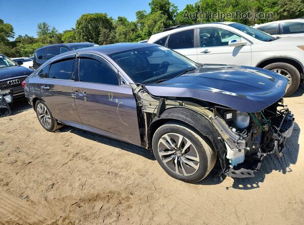 1HGCV3F90JA003192 2018 HONDA ACCORD Gray წინა მარჯვენა