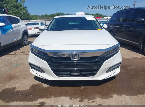 1HGCV3F90LA006919 2020 HONDA ACCORD Белый Вид щитка приборов