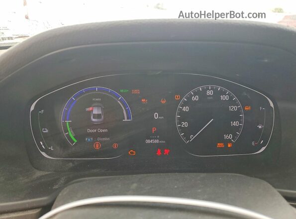 1HGCV3F90NA011119 2022 HONDA ACCORD Black Սարքավորումների վահանակի տեսք