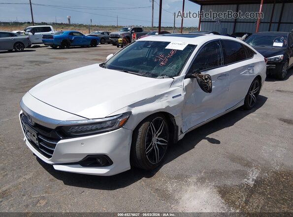 1HGCV3F90NA031306 2022 HONDA ACCORD White Przód lewy