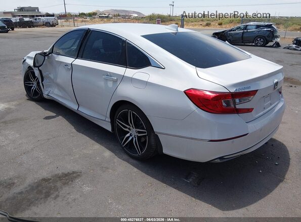 1HGCV3F90NA031306 2022 HONDA ACCORD White Widok wnętrza 360 stopni