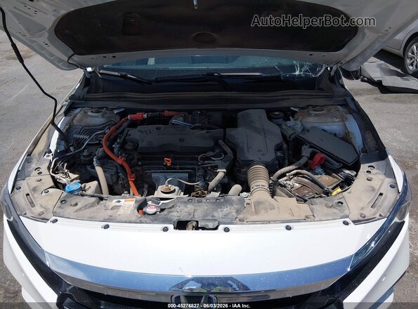 1HGCV3F90NA031306 2022 HONDA ACCORD White Widok z tyłu